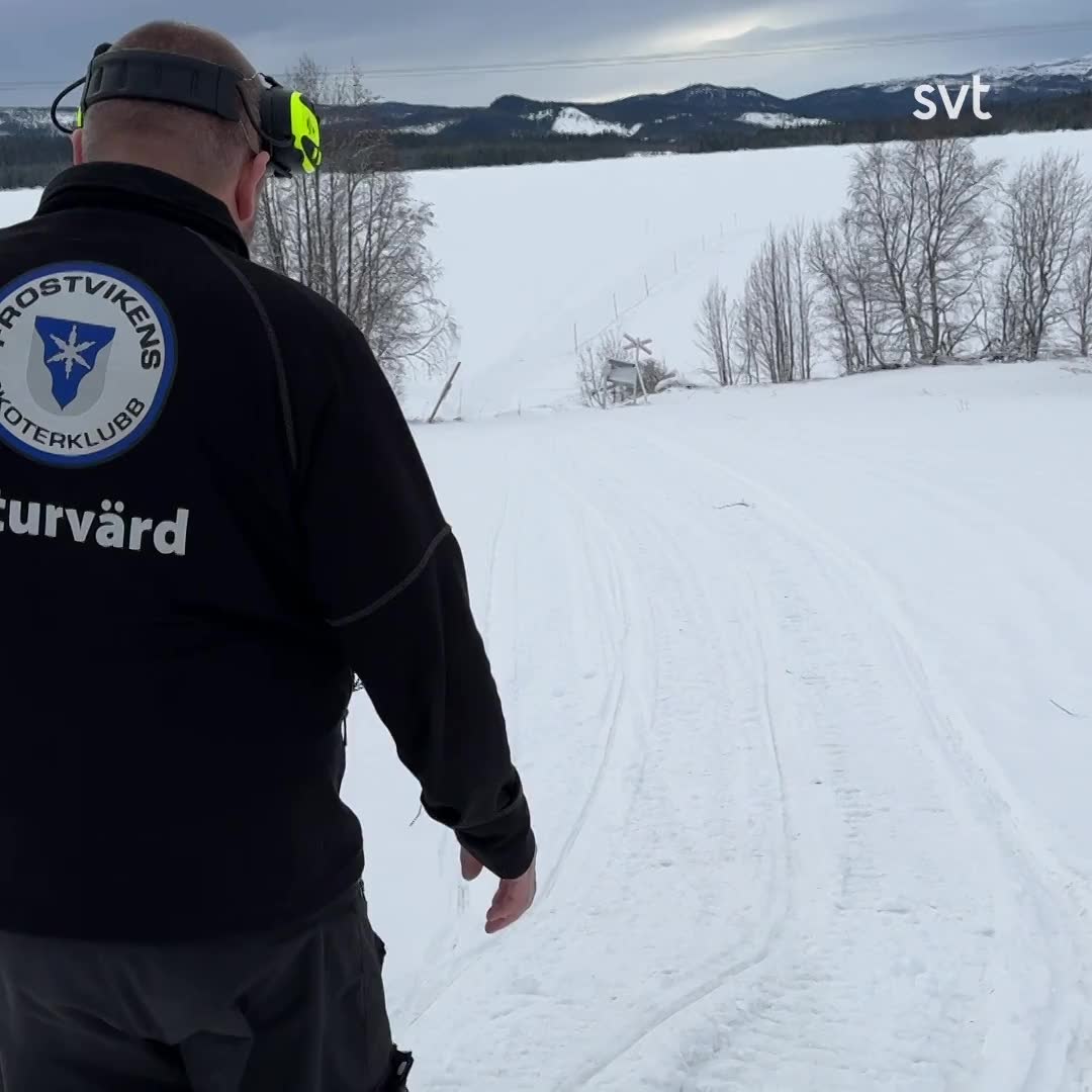 Snöbrist råder i Jormvattnet – friåkningsområden är avstängda för skoterförare